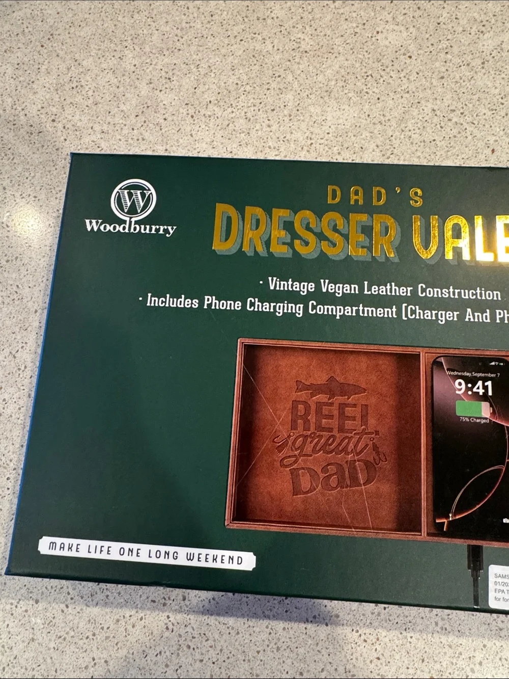 Men's Dresser Valet Tray - Reel Great Dad